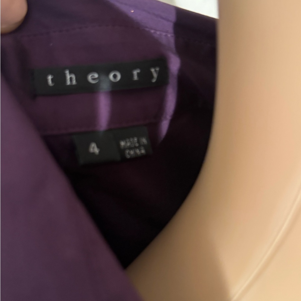Theory Deep Purple Women's Dress - Picture 6 of 8